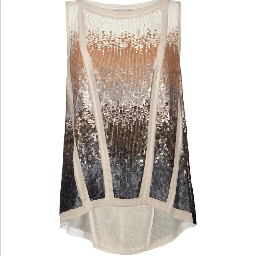 NEW All Saints Ombré Vest